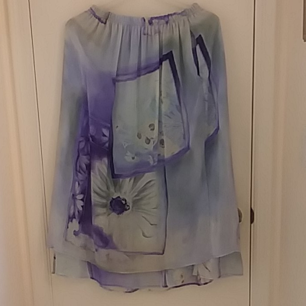 Nino Wong Floral Tunic and Skirt Set - Picture 6 of 6